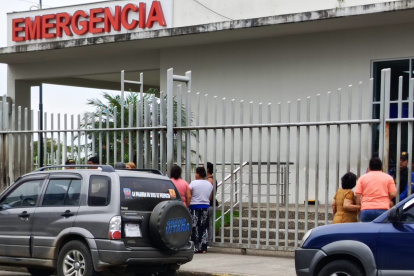 Este es el centro de salud donde se encuentra el fiscal.