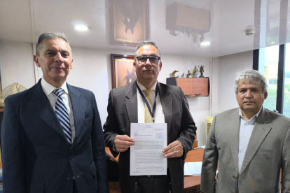 Néstor Marroquín presentó, además, un alcance al pedido de revocatoria en el CNE de Pichincha.