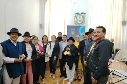 En el intercambio de culturas tanto Latacungueña como la otavaleña