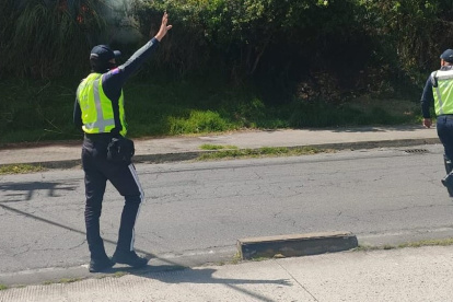 Los agentes realizarán el control de velocidad entre las avenidas Quitumbe Ñan y Cóndor Ñan.