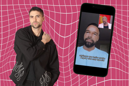 Johann Vera y Ricky Martin.