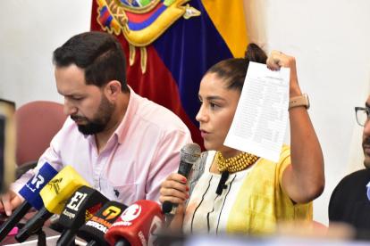 En Azuay, los asambleístas repasaron los hallazgos preliminares de su fiscalización al sindicato.