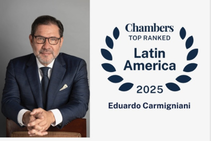 El abogado Eduardo Carmigniani fue reconocido a escala regional.