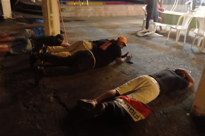 Las 31 personas fueron detenidos en medio de una "narco fiesta" en Milagro.