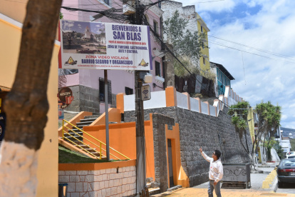 En San Blas, los vecinos aseguran que solo hay una alarma comunitaria que fue colocada por el Municipio.