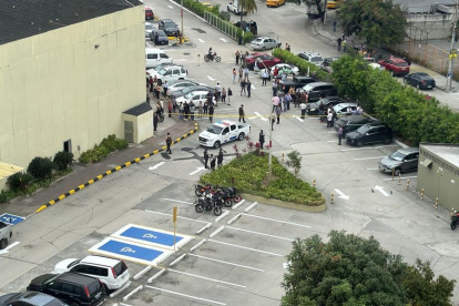 Las personas se mostraron preocupadas ante el incidente