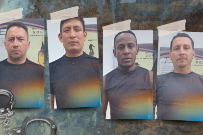 Según el parte policial, los militares trasladaban el material aurífero en una camioneta de las Fuerzas Armadas.