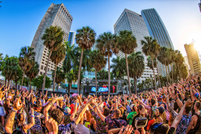 Imagen del Ultra Music Festival realizado en Miami, Estados Unidos, en marzo de 2022.