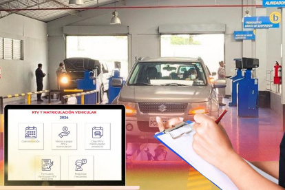 Los conductores pueden matricular sus vehículos de forma presencial y "en línea".
