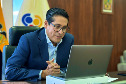 Pablo Beltrán es el presidente del Consejo de Educación Superior (CES).