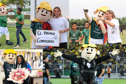 Su carisma y dotes para bailar hacen que sea la sensación dentro y fuera de la cancha.