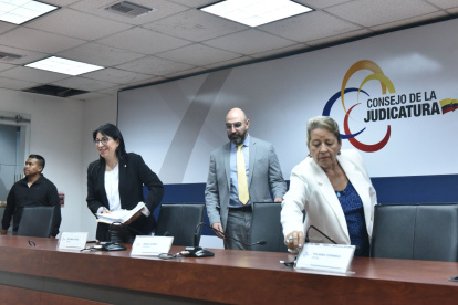 Autoridades. Los vocales de la Judicatura resolvieron subsanar el concurso desde las pruebas de confianza.