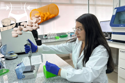 Imágenes en el Centro de Investigación de la UTE.