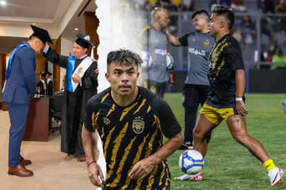 Jonny Uchuari se dio tiempo para poder graduarse de abogado