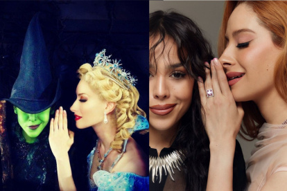 Danna Paola y Ceci de la Cueva.