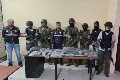 Evidencia. En las cercanías del río Guanache, cerca de una zona minera, se detectó caletas en donde se habían escondido armas.