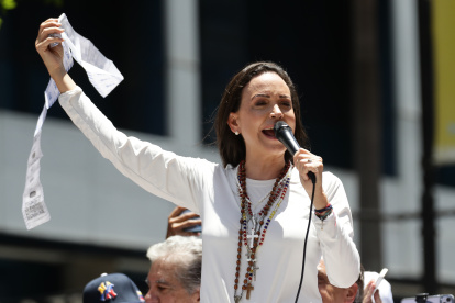María Corina Machado, actual líder opositora venezolana.
