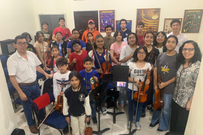 Programa. Al evento artístico se suma la orquesta juvenil del conservatorio Niccolo Paganini con música en vivo.