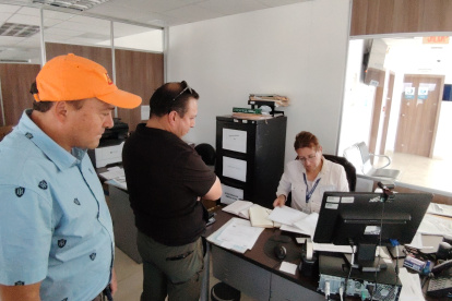 Las autoridades llegaron a presentar la denuncia en la Fiscalía.