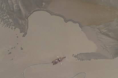 El Consorcio Dragando por Guayas ha extraído 2,2 millones de metros cúbicos de sedimento.