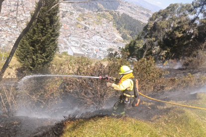 Uno de los incendios ocurrió en en La Libertad, en el centro-sur de la ciudad.