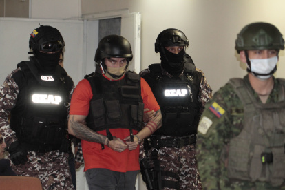 Audiencia de Daniel salcedo en el caso Metastasis en la Corte Nacional.