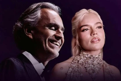 Andrea Bocelli y Karol G.