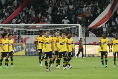 Barcelona una noche donde se perdió la esperanza de ganar la segunda etapa.