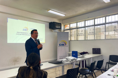 Dato. Durante los próximos cinco meses se realizarán capacitaciones a integrantes de las Juntas Receptoras del Voto (JRV)