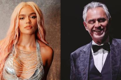 La nueva versión de Vivo Por Ella, Andrea Bucelli eligió como su acompañante a la colombiana Karol G