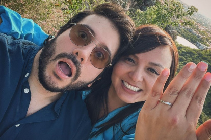 Jorge Ulloa y Nataly Valencia.