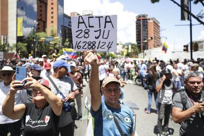 Caracas. Los ciudadanos se siguen tomando las calles para protestar.