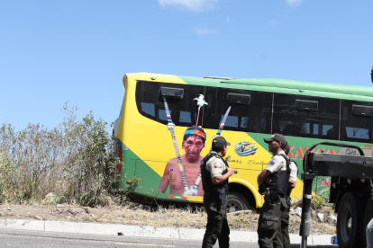 Accidente de tránsito en la vía Pifo-Papallacta.