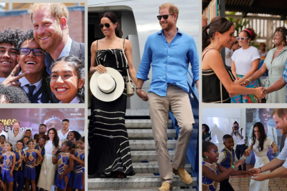 Meghan y Harry estuvieron en Colombia en el mes de agosto, y visitaron Cali, Bogotá y Cartagena.