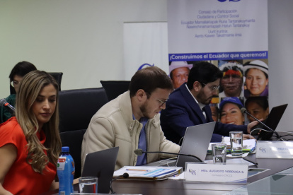 Augusto Verduga es uno de los consejeros de Participación sancionados por el TCE.