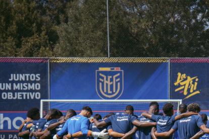 Con una oración comienzan los entrenamientos de Ecuador en la Casa de la Selección.