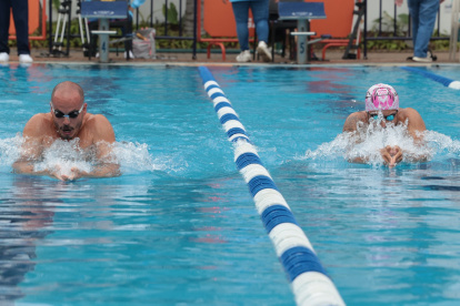 Pablo Delgado, del equipo equipo que lleva su apellido en una de las pruebas de la competencia.
