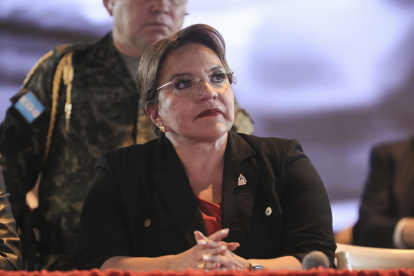 Xiomara Castro, la actual presidenta de Honduras.
