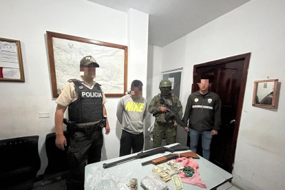 En un operativo militar en Portoviejo, capturaron al presunto líder de Los Lobos
