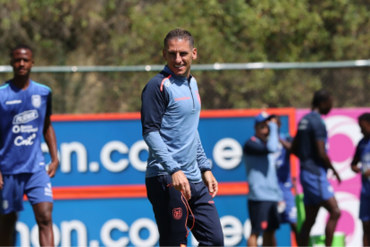 Entrenamiento de La Tri.