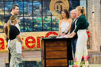 Set de MásterChef en su primera temporada.