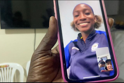 Madrugada del 6 de septiembre, Kiara Rodríguez conversó con EXPRESO.