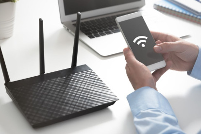 Algunos dispositivos pueden afectar la señal WiFi.