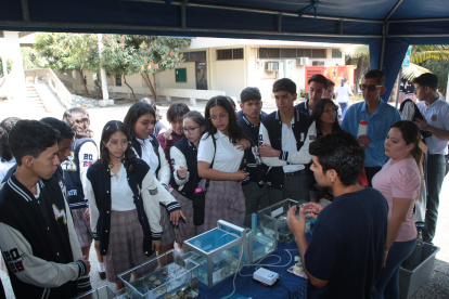 Feria. Los jóvenes bachilleres recibieron charlas sobre las nuevas carreras