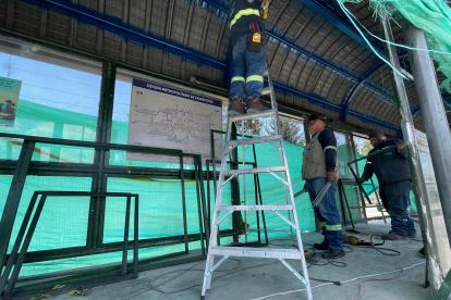 Arreglos de las terminales microrregionales de La Marín, Ofelia y Río Coca,