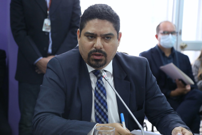 El viceministro de Seguridad Ciudadana, Lyonel Calderón.