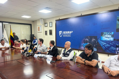 La ATM brindó una rueda de prensa para dar a conocer las sanciones por el paro de transportistas.