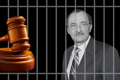 Ilustración de Carlos Pólit con una foto de archivo.