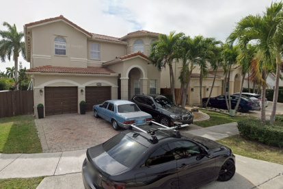 Una de las casas de Carlos Pólit que está en la lista de comiso de la HSI.