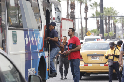 Hay 22 cooperativas de transporte que sí están trabajando pese al paro en la ciudad.